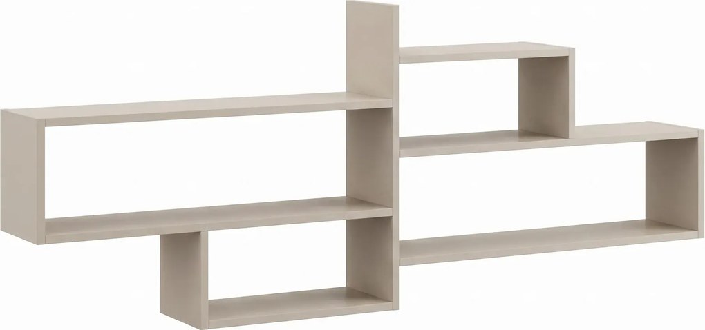 Kaszmirowa geometryczna designerska półka na ścianę W1-D45