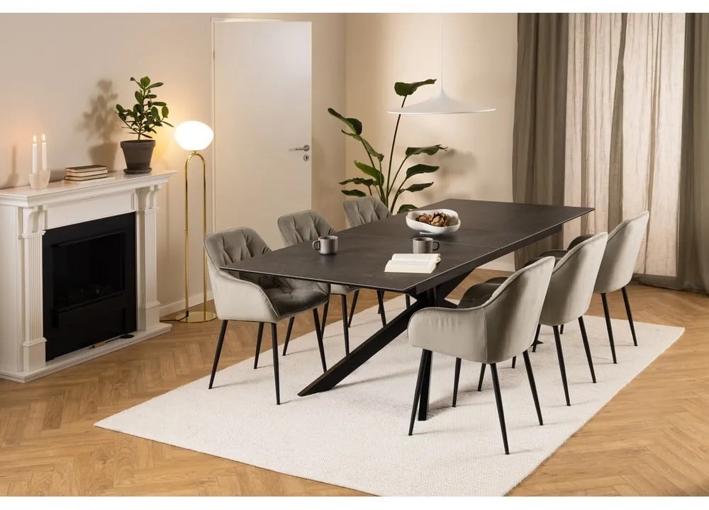 Rozkładany stół ceramiczny 100x240 cm Irwine – Actona