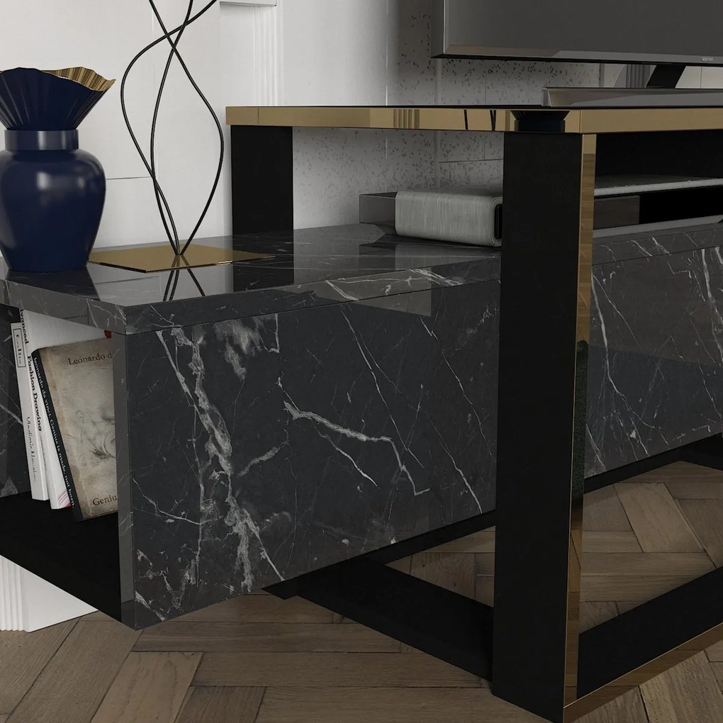 Stolik TV Bianco