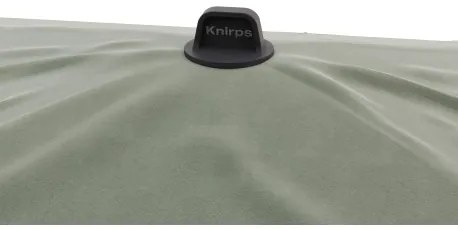 KNIRPS 320 x 320 cm - luksusowy wahadłowy parasol ogrodowy z drążkiem bocznym : Kolor parasola Knirps - Czerwony