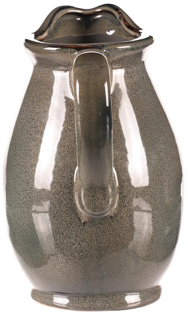 Dzbanek ceramiczny szary, 15 x 16 x 23 cm, średni, 23 cm