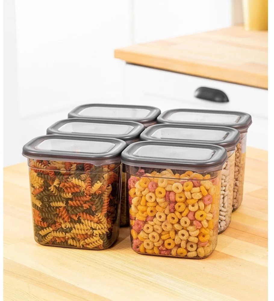 Pojemniki 6 szt. na żywność Fresco – Hermia