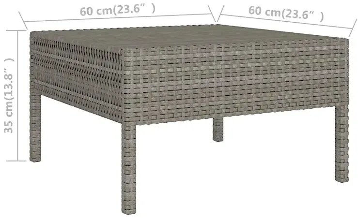 Zestaw wypoczynkowy z naturalnego rattanu S9-N63