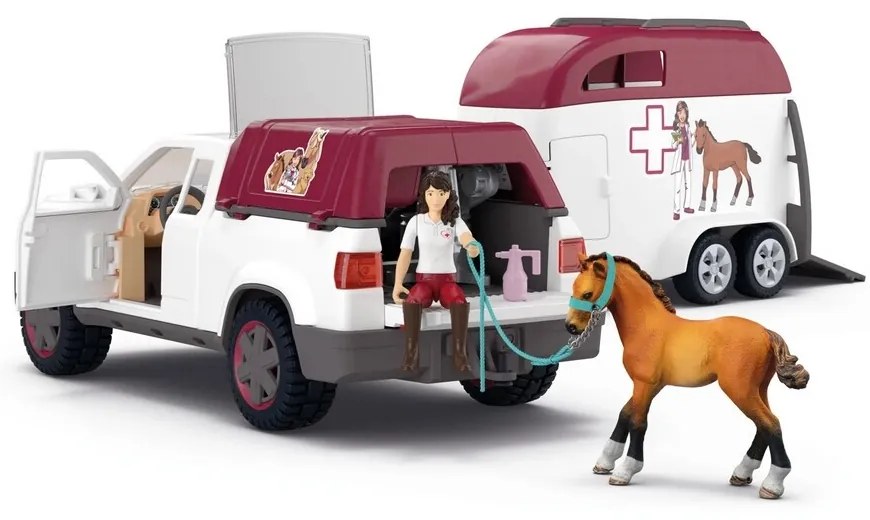 Schleich 42704 Mobilny weterynarz z przyczepą