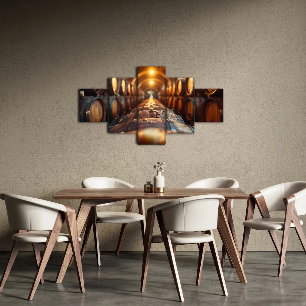 Obraz - Piwniczka na wino (125x70 cm)