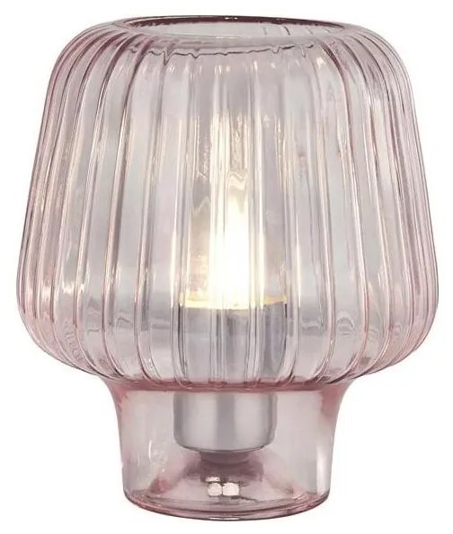 Searchlight EU60753PI - Lampa stołowa ARIA 1xE27/10W/230V różowa