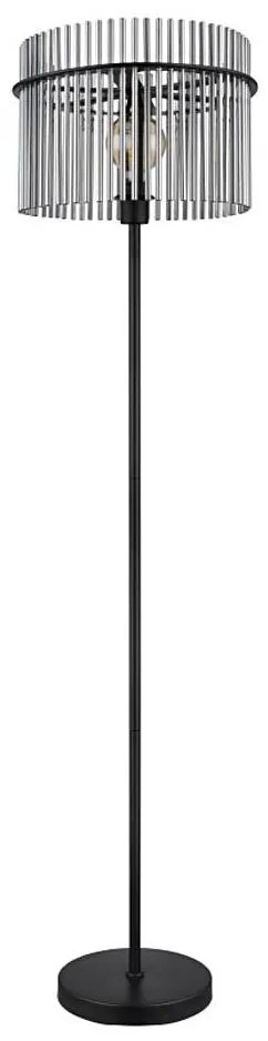 Globo 15698S - Lampa podłogowa GORLEY 1xE27/60W/230V czarny