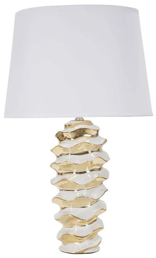 Lampa stołowa, ceramiczna, 33 x 53 cm