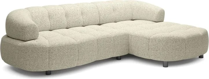 Narożnik VELPA S z elektryczną regulacją siedziska Prawostronny wolnostojący w tkaninie PUENTE 03 WERSAL