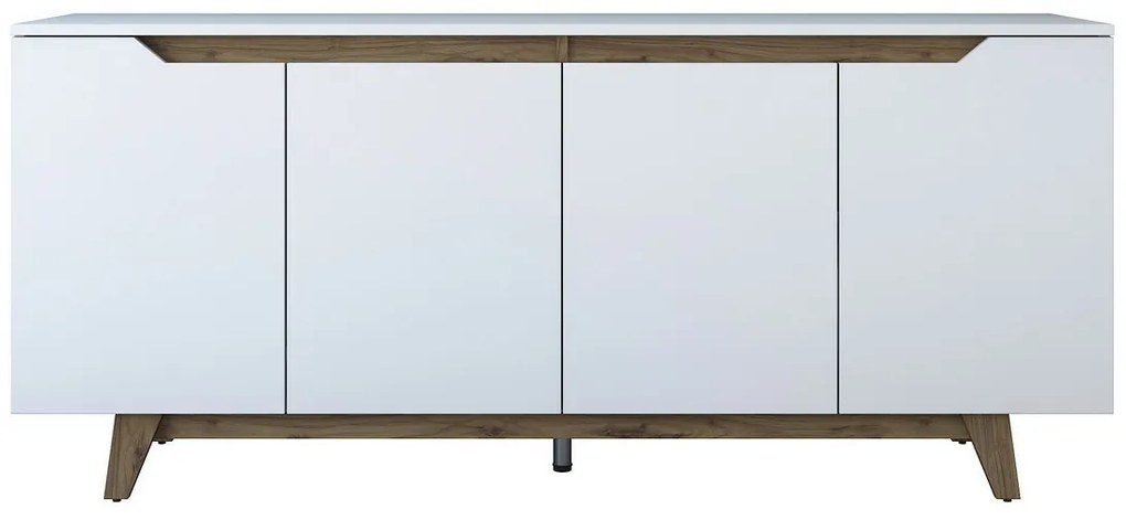 Szafka Good White and Walnut