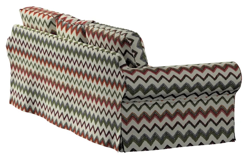 Pokrowiec na sofę Ektorp 3-osobową, rozkładaną, PIXBO