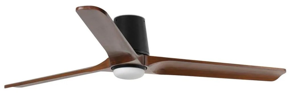 FARO 33839-1TW-LED Stm. wentylator HEYWOOD TUB L 10W/230V sosna/czarny pr.132 cm