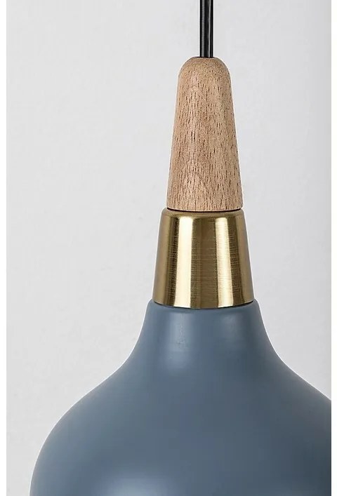 Rabalux 72135 nowoczesny żyrandol wiszący Drusilla, szary, E27, 1x max. 40 W
