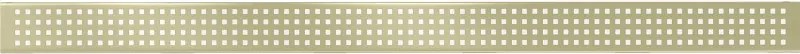 Mexen Flat M08 maskownica do odpływu liniowego 80 cm, złota szczotkowana - 1A25080