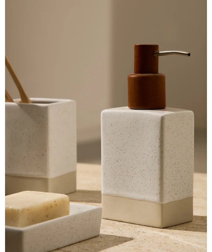 Kremowa mydelniczka ceramiczna Careli – Kave Home
