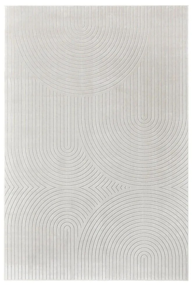 Biały bawełniany dywan 140x200 cm Geode – douceur d'intérieur