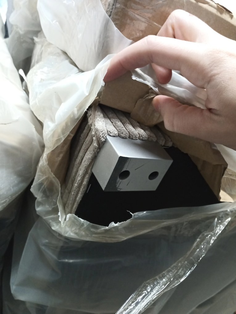 PROMOCJA Beżowy narożnik w kształcie U SMART COSARO 295x140 cm II jakość