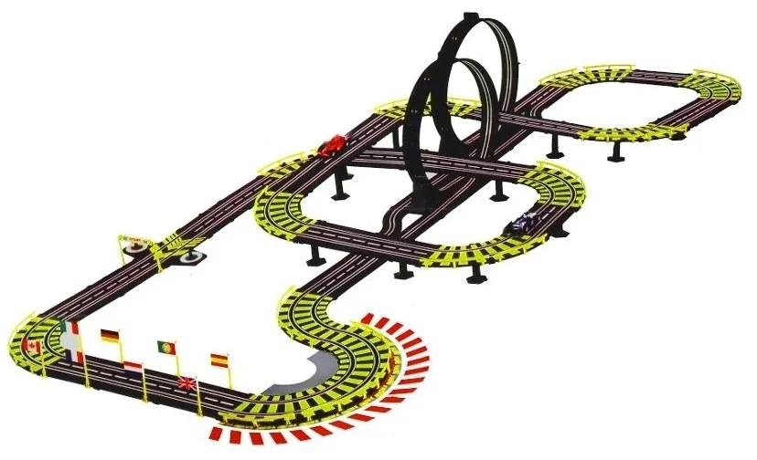 Tor wyścigowy 11 metrów + 2 autka - zasilacz
