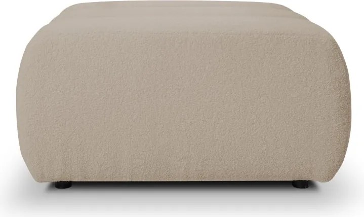 Pufa BALOO w kolorze beżowym w tkaninie LAMBI 06