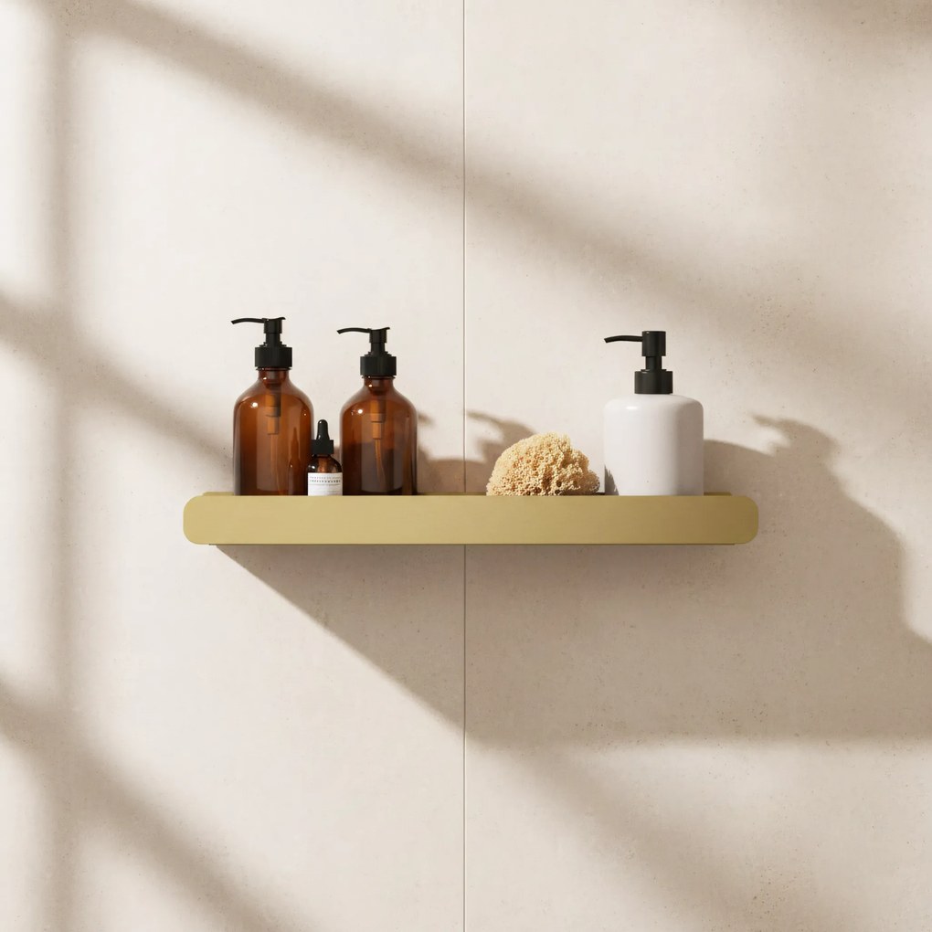 Półka łazienkowa prysznicowa SF03 60cm złota szczotkowana