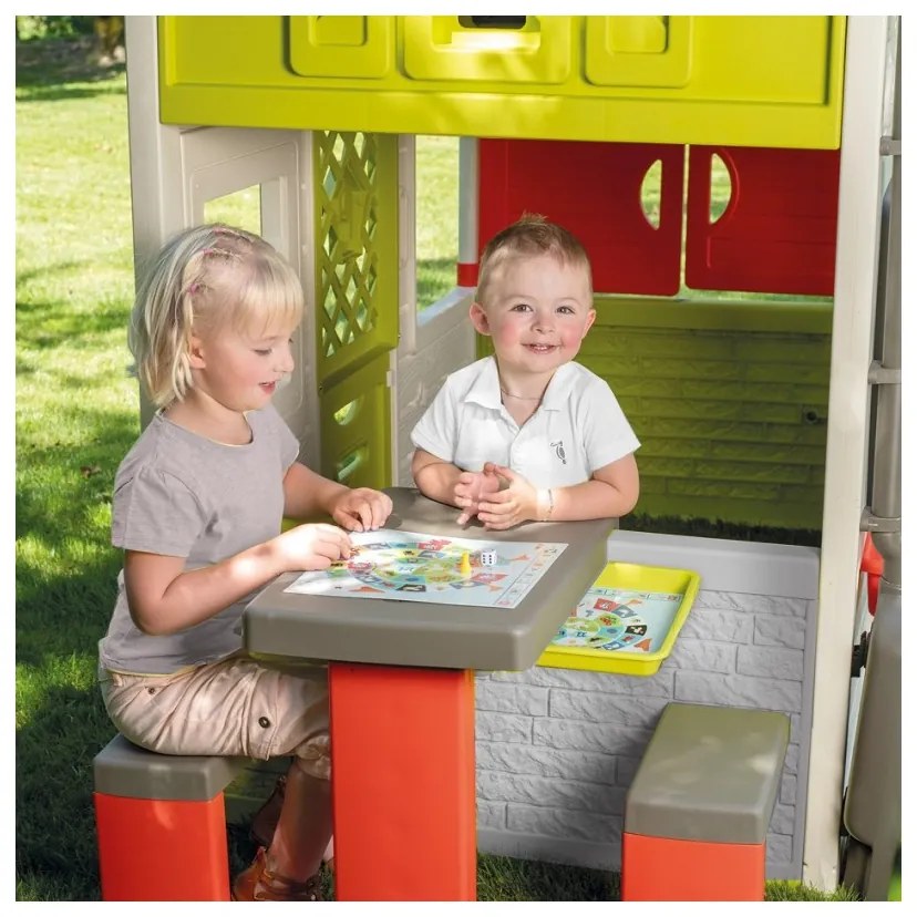 Smoby gry planszowe do domku ogrodowego