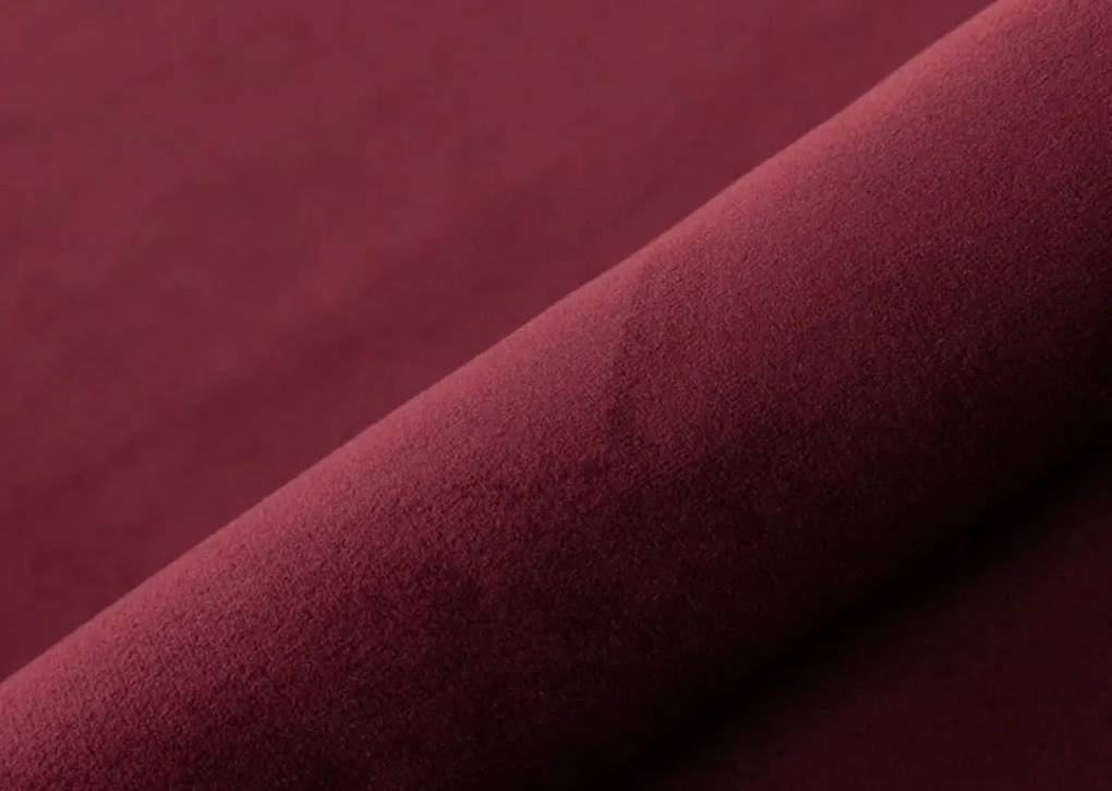 Burgundia designerski fotel ALPAH B VELVET