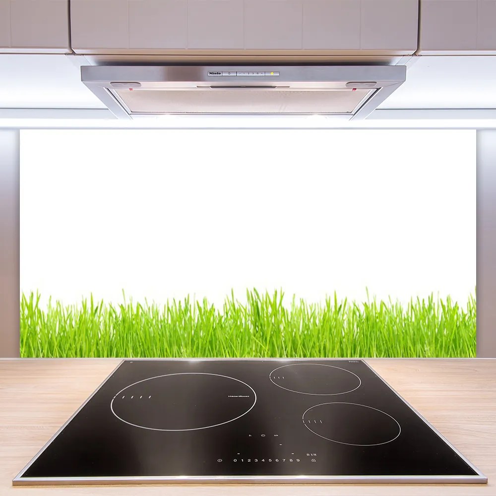 Szkło Ozdobne do Kuchni Soczysty Naturalny Trawnik