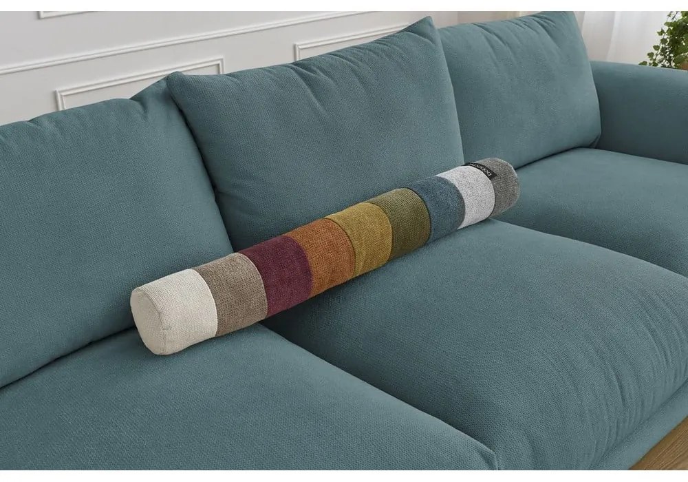 Niebieska sofa 265 cm Ernest – Bobochic Paris