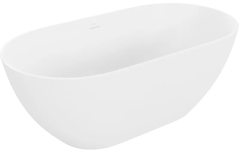 Mexen Rimini wanna wolnostojąca z konglomeratu 150 x 75 cm, biała mat - 57241507500