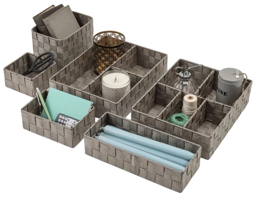 Compactor Organizer na bieliznę i dodatki TEX 32 x 25 x 8 cm, taupe