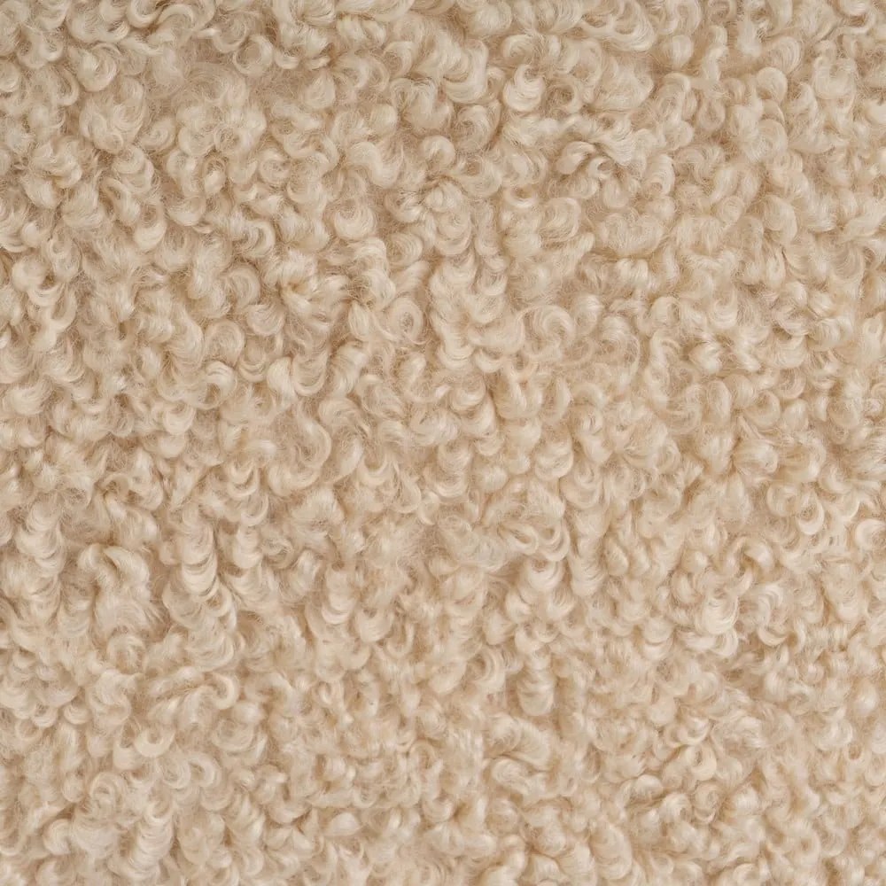 Poduszka dekoracyjna z materiału sherpa 45x45 cm Sherpa – Casa Selección