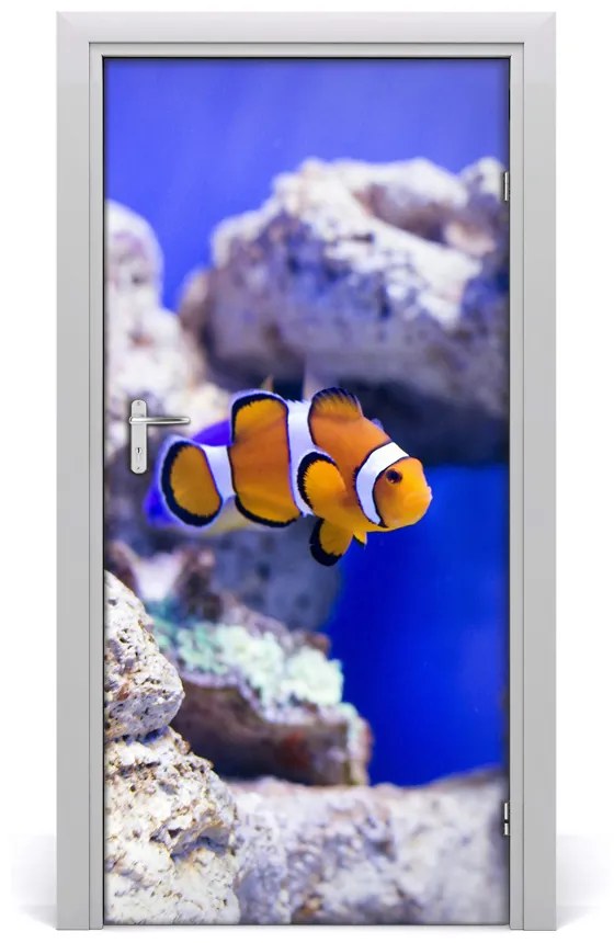 Naklejka samoprzylepna na drzwi Ryba Nemo