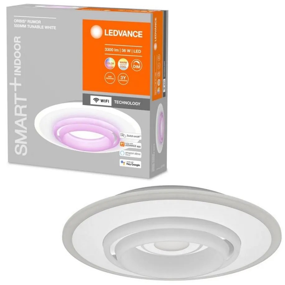 Ledvance - LED RGBW Ściemniany plafon SMART+ ORBIS LED/32W/230V Wi-Fi