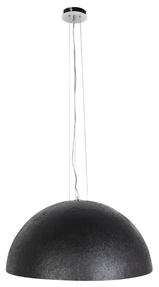 Industrialna lampa wisząca czarna ze złotem 70 cm - Magna Nowoczesny Oswietlenie wewnetrzne