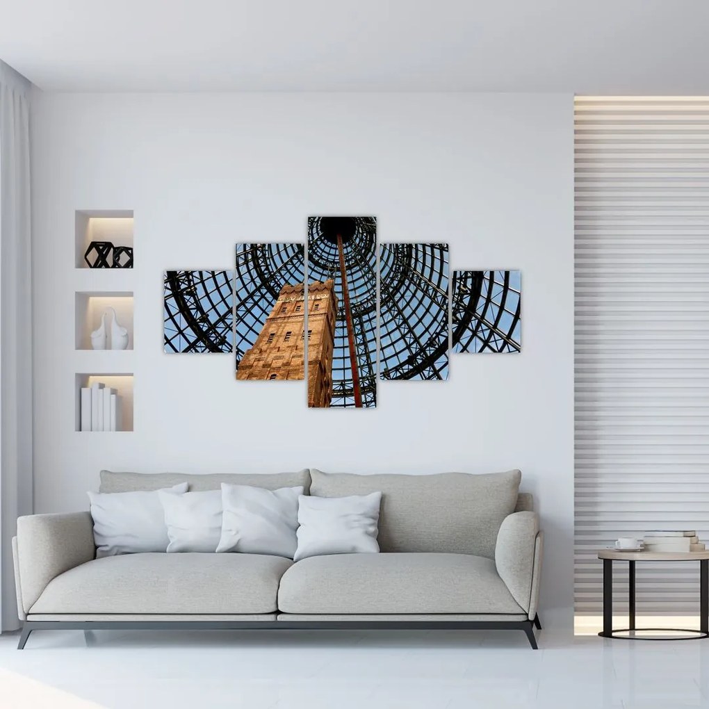 Obraz wieży w Melbourne (125x70 cm)