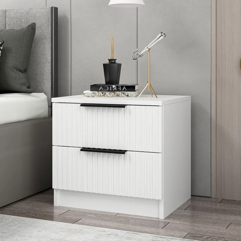Stolik nocny Kale Plus White