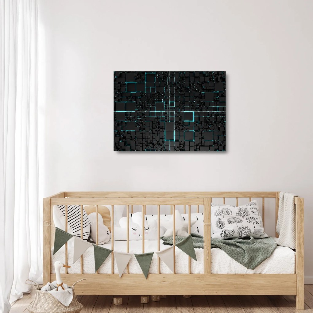 Obraz na szkle - Interfejs technologiczny (70x50 cm)