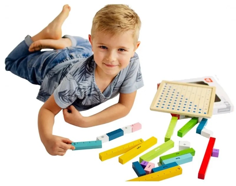 Tooky toy drewniana tablica matematyczna nauka liczenia liczydło