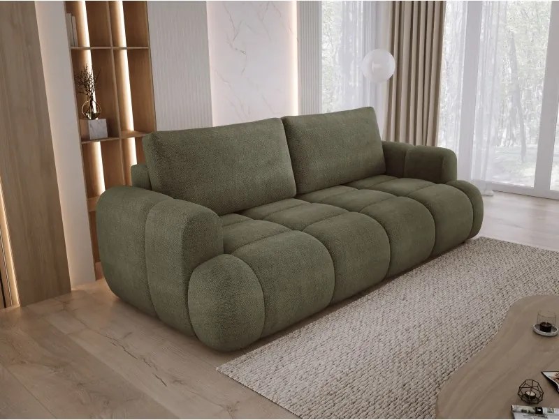 Sofa kanapa BOMO 3 osobowa z funkcją spania i pojemnikiem