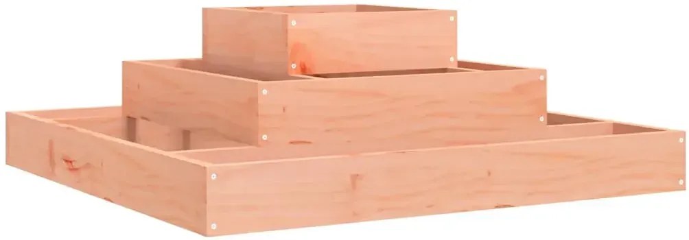 Kwadratowa donica ogrodowa z drewna daglezjowego P8-N11
