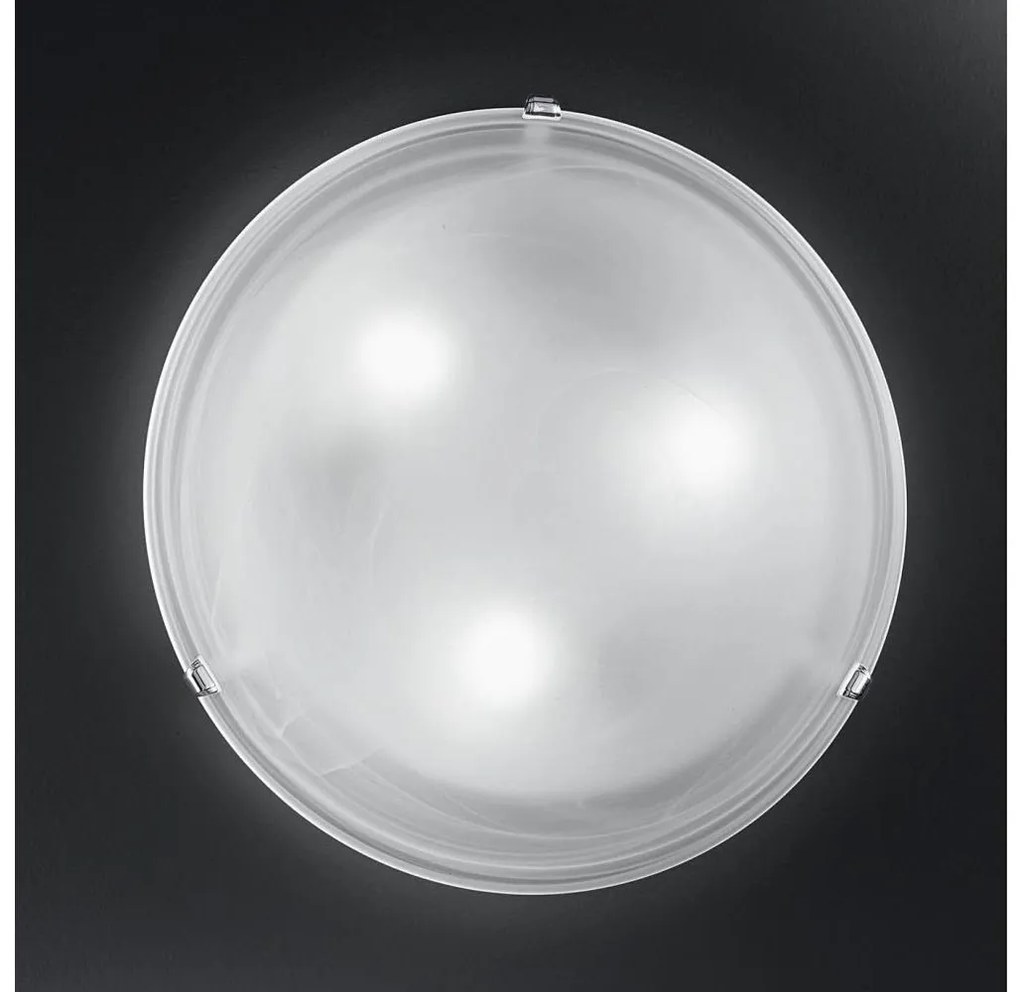 Eglo 7186 - Oprawa sufitowa SALOME 1xE27/60W/230V alabastrowe szkło