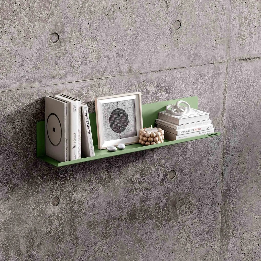 Półka wisząca JOANNE 700 mm, Fresh Style: pastelowy zielony