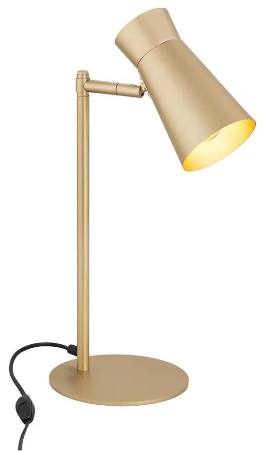 Argon 8874 - Lampa biurkowa LORD 1xE14/7W/230V złota
