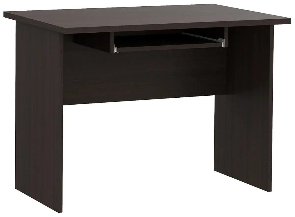 Biurko komputerowe do pracy 100 cm wenge - Madris
