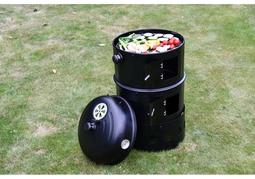 Grill z wędzarnią na węgiel drzewny Cattara Pisa, ø 40 cm