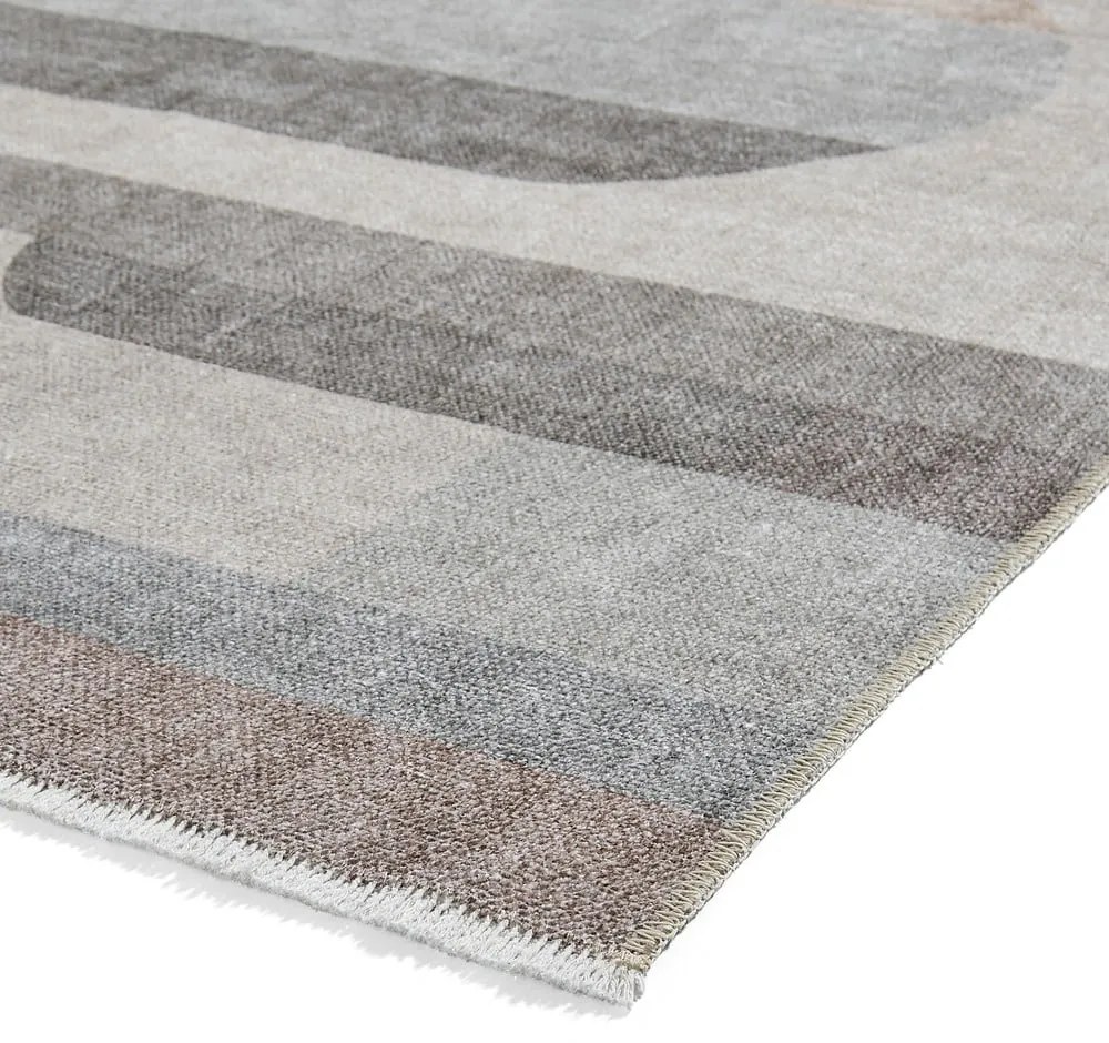 Beżowy dywan z mieszanki bawełny odpowiedni do prania 122x170 cm Whisper – Think Rugs