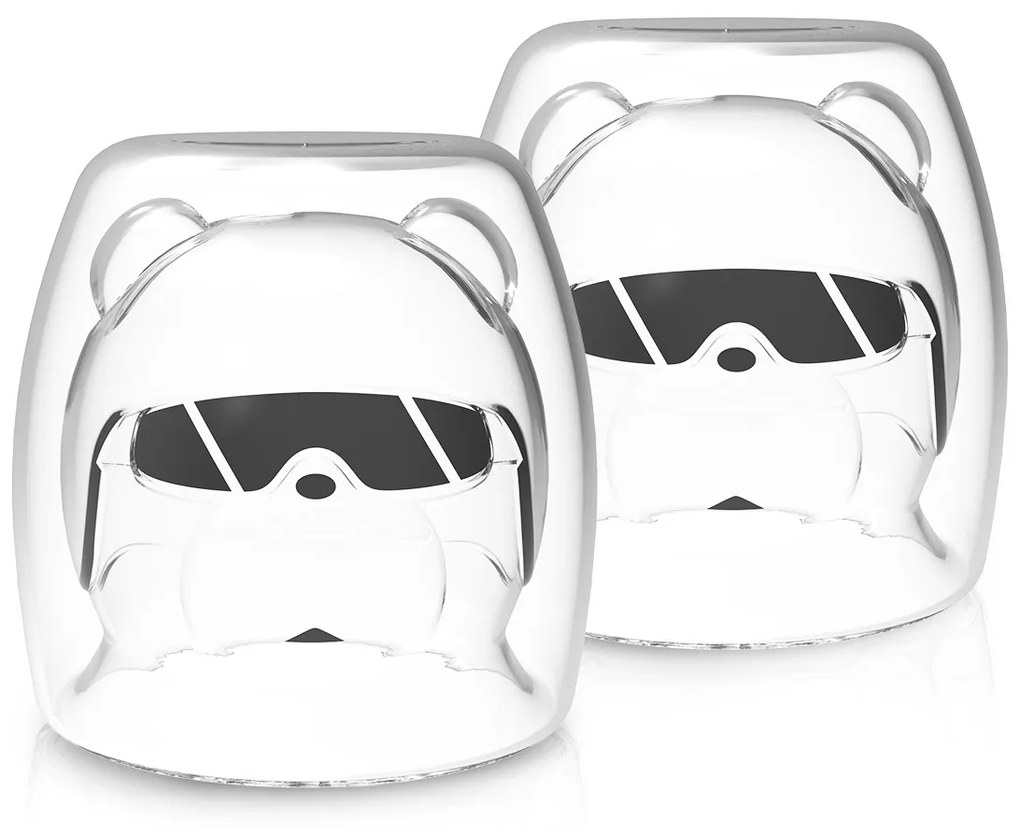 4Home Szklanka termiczna Hot&Cool Polar Bear 200 ml, 2 szt.