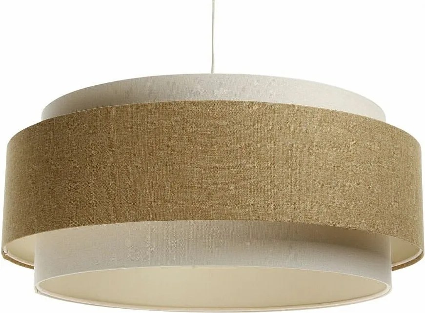 Lampa wisząca ERUTAN DUDU kremowa/żółta