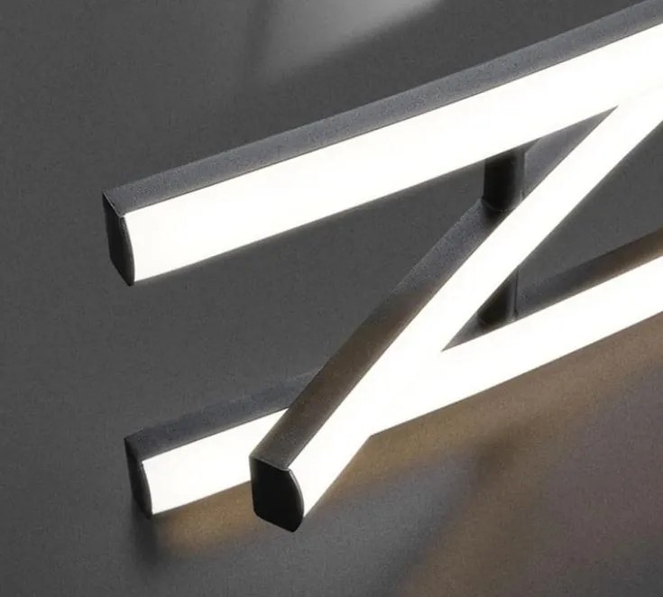 Lampa nowoczesna LED wisząca sufitowa AT56-1DSL-Black