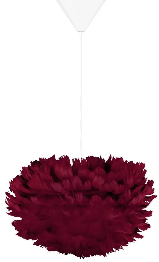 Bordowy abażur ø 35 cm Eos mini – UMAGE